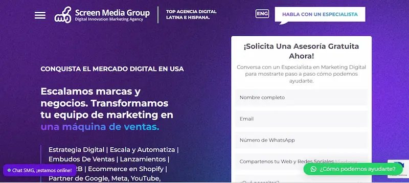 Top 6 Agencias Google ADS Miami Screen Media Group