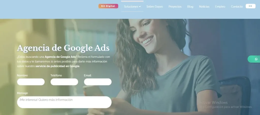 Top 5 Publicidad en Google Ads Latinoamérica Agencia Dayvo Sistemas
