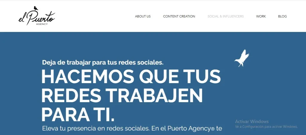 Top 5 marketing Redes Sociales Miami Agencia El Puerto Agency