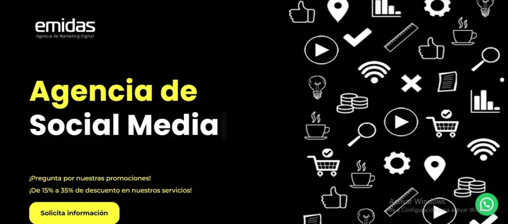 Top 5 marketing Redes Sociales Perú Agencia Emidas