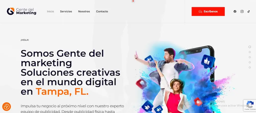 Top 5 marketing Redes Sociales Tampa Agencia Gente del Marketing