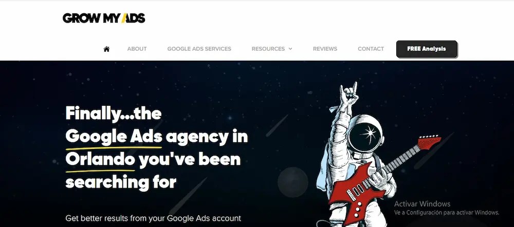 Top 5 Publicidad en Google Ads Orlando Agencia Grow My Ads