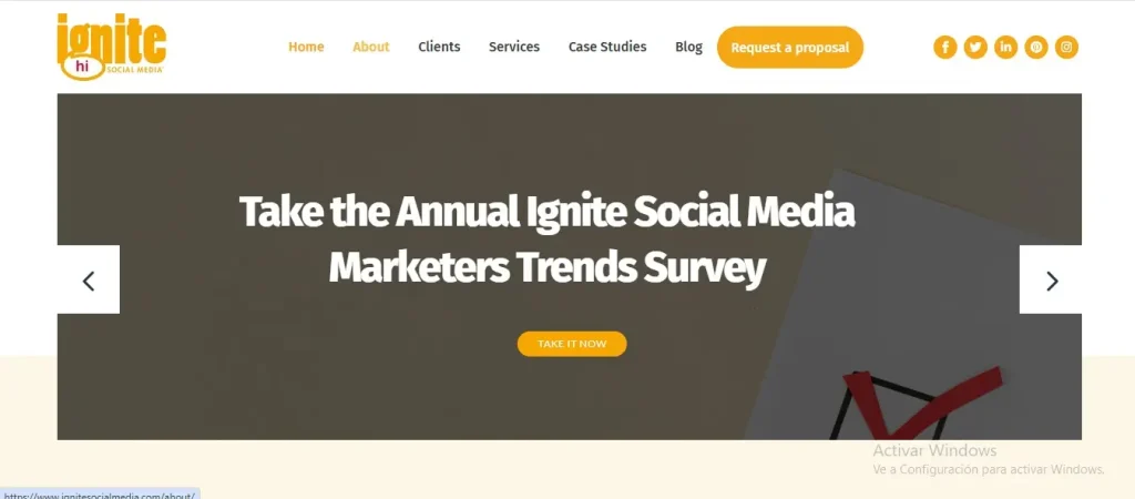 Top 5 marketing Redes Sociales Estados unidos Agencia Ignite Social Media