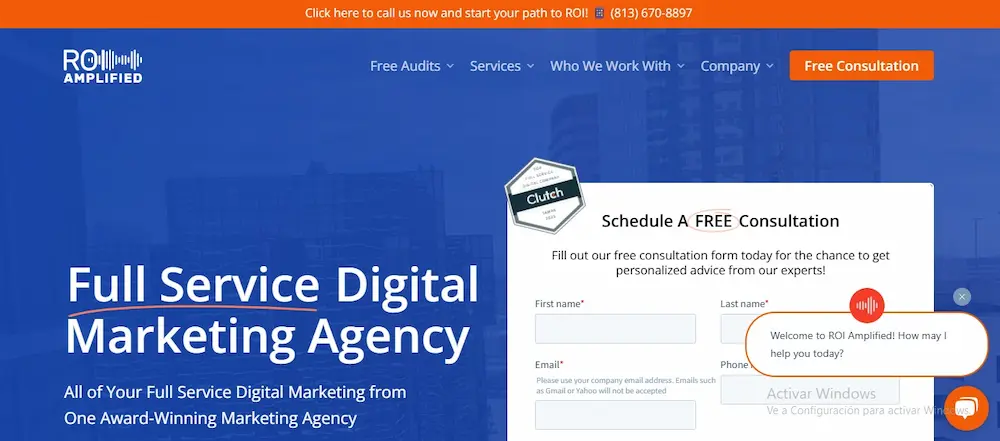 Top 5 Publicidad en Google Ads Tampa Agencia Roi Amplified