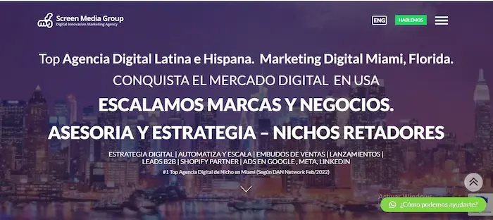 Top 5 marketing Redes Sociales Miami Agencia Screen Media Group