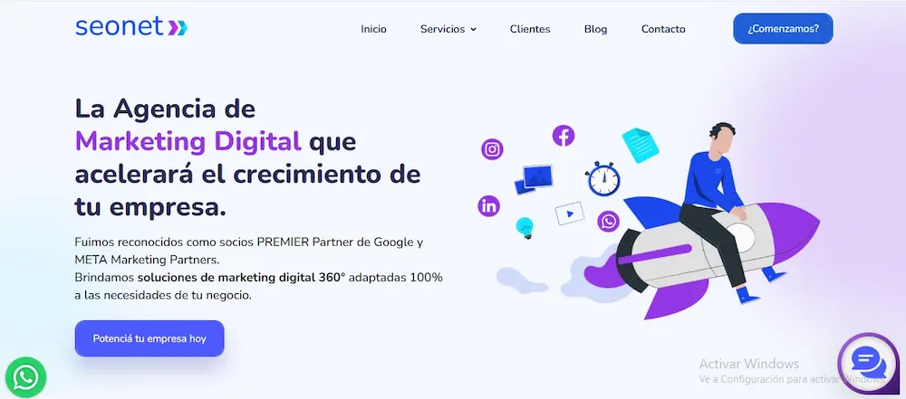 Top 5 Publicidad en Google Ads Tampa Agencia Seonet