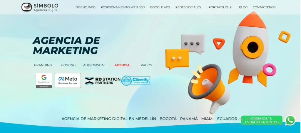 Top 5 Marketing Redes Sociales Colombia Agencia Símbolo Interactivo