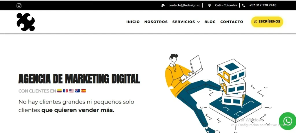 Top 5 marketing Redes Sociales Barranquilla Agencia TuDesign