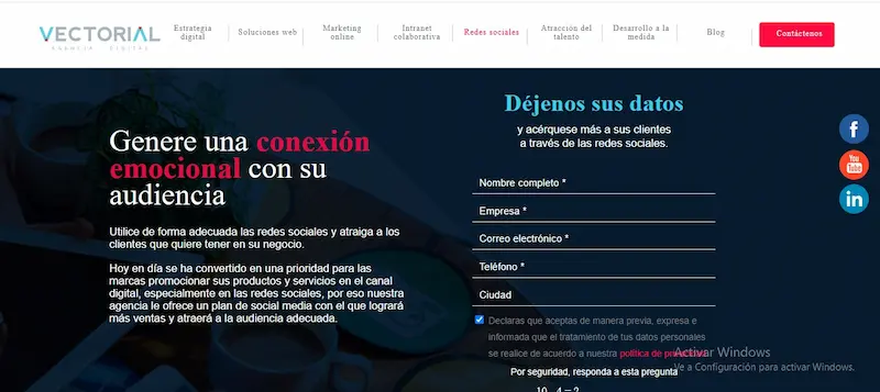 Top 5 marketing Redes Sociales Barranquilla Agencia Vectorial