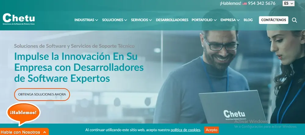 Top 5 Desarrollo de SW en Latinoamérica Empresa Chetu