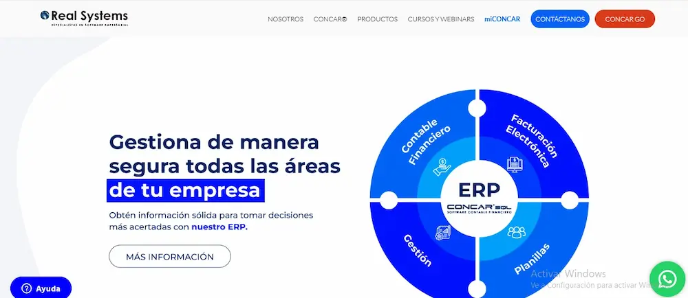Top 5 Software de Aplicación Perú Empresa Real Systems