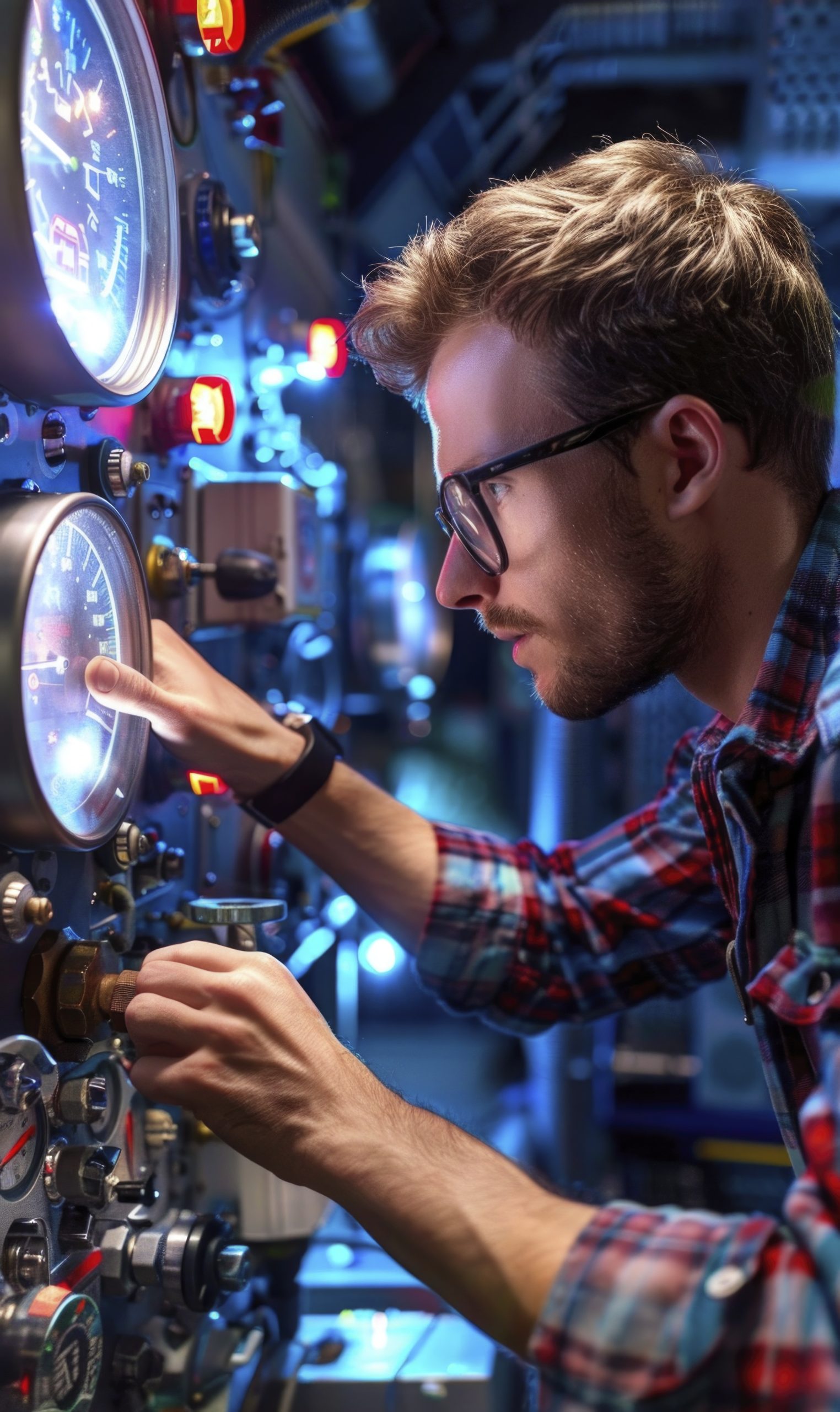 Mantenimiento y Soporte Técnico engineering worker --no blue --chaos 20 --ar 3:5 --sref 3360131606 --stylize 300 Job ID: 31bc9500-76d3-441b-97e8-bc6e2b22d95c