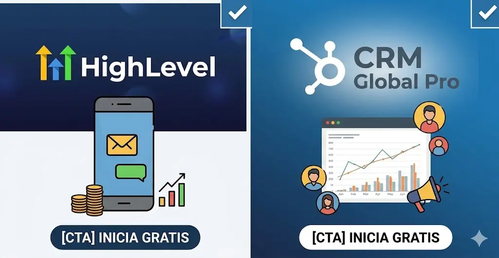 GoHighLevel vs HubSpot: cuál conviene más para una agencia o empresa de servicios en Colombia GoHighLevel vs HubSpot: ¿Cuál elegir en Colombia?