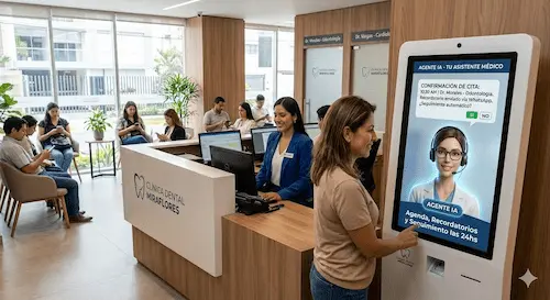 Agentes IA para clínicas y consultorios: automatiza citas y seguimiento de pacientes AGENTE IA PARA CLÍNICA