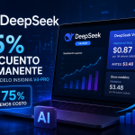 DeepSeek tiene 75% de descuento permanente y redefine la guerra de precios de la IA