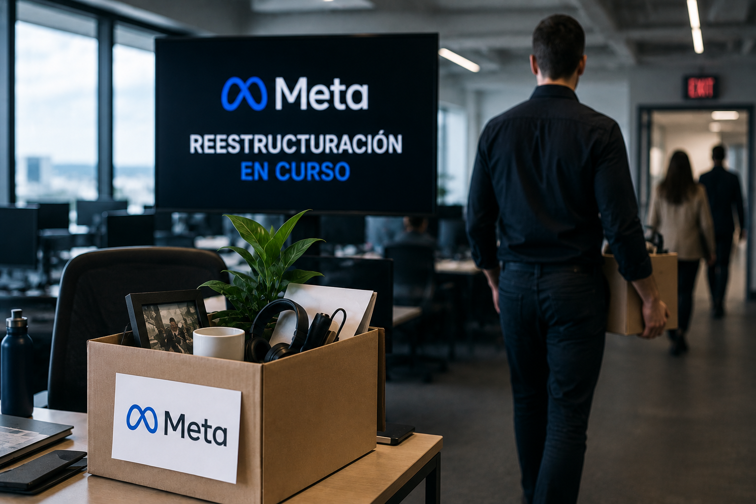 Meta despedirá 8000 empleados