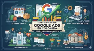 Cuánto invertir en Google Ads en Colombia según industria y objetivo