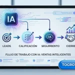 Qué es un flujo de trabajo con IA y cómo diseñar uno para tu equipo de ventas