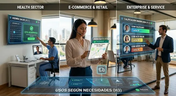 Qué es un agente de IA y cómo funciona en empresas AGENTE IA EN WHATSAPP SEGUN NECESIDADES