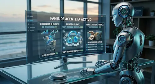 Agente IA para atención al cliente: cómo reducir tiempos de respuesta sin contratar más personal Agentes IA para e-commerce