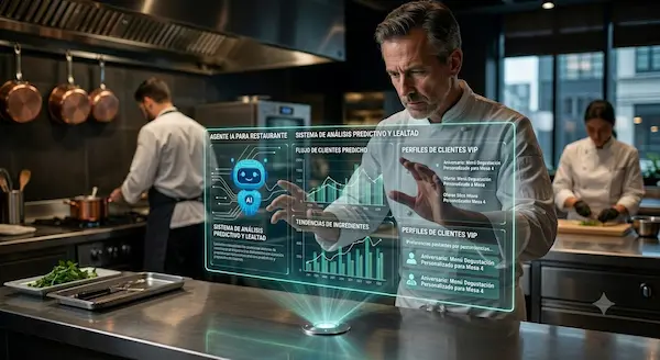 Agentes IA para restaurantes: reservas, respuestas y fidelización Agentes IA para restaurantes