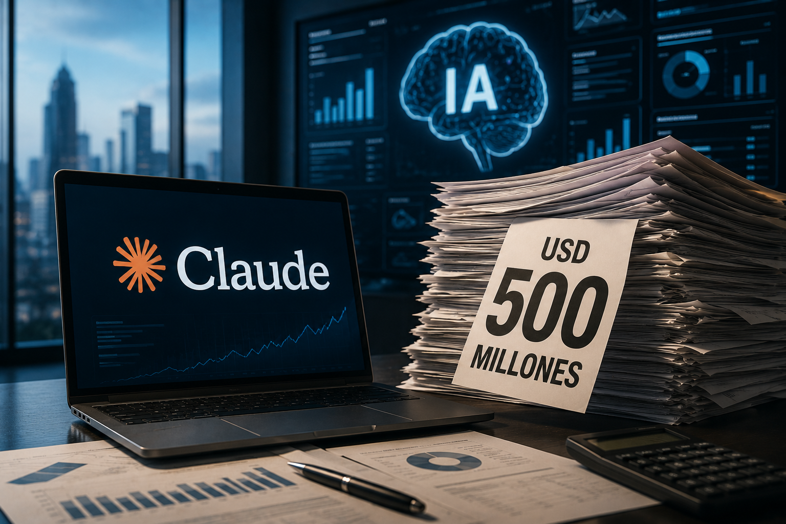 Empresa gastó USD 500 millones en Claude