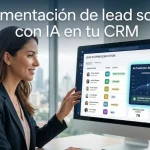 Cómo implementar lead scoring con IA en tu CRM sin ser desarrollador