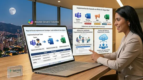 Copilot de Microsoft para empresa: automatiza Word, Excel y Teams con IA Como integrar el Copilot de Microsoft para empresa