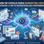 Gemini de Google para marketing digital: integra IA en tu estrategia de contenidos