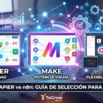 Make vs Zapier vs n8n: cuál elegir según el tamaño y presupuesto de tu empresa