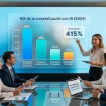 ROI de la automatización con IA: qué resultados esperar y cómo medirlos