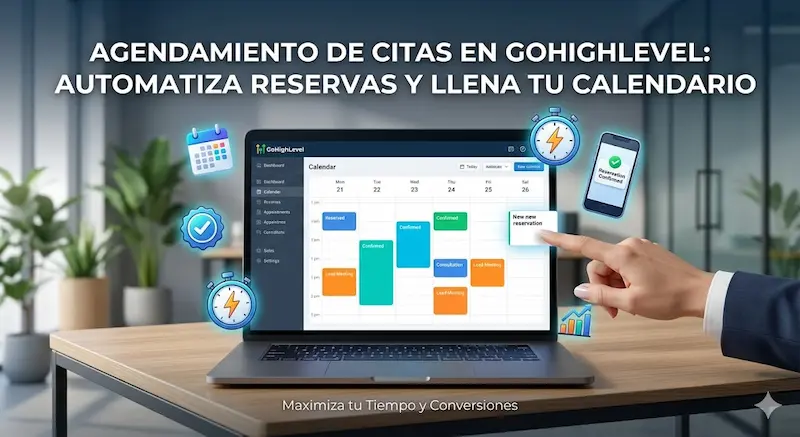 agendamiento de citas en GoHighLevel