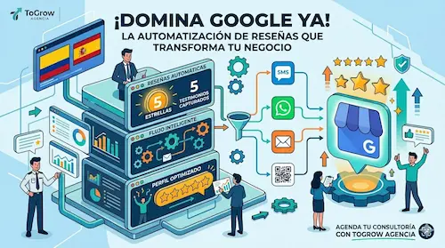 automatización de reseñas