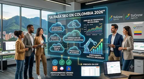 IA para SEO en Colombia 2026: herramientas que realmente funcionan y cómo usarlas ia para seo