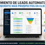Seguimiento de leads automatizado: del contacto al cierre sin intervención manual