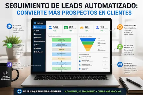 leads automatizado convierte prospectos en clientes