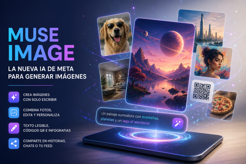 Muse Image: Nueva IA de Meta crea fuerte polémica por la privacidad