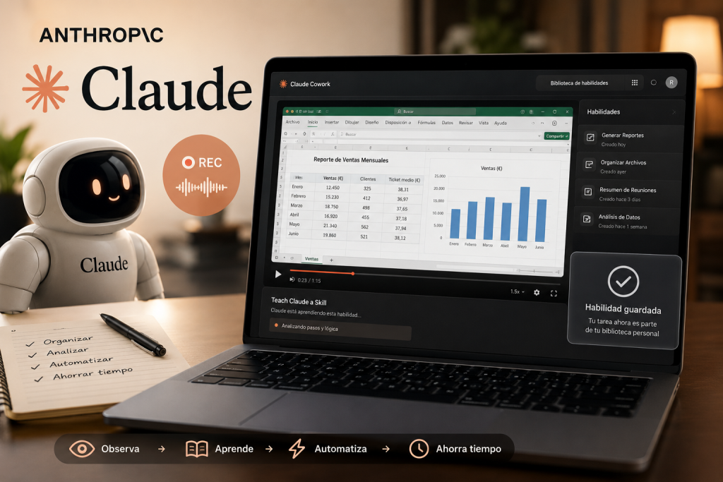 Adiós a los prompts en Claude: Anthropic revoluciona la IA con una nueva forma de enseñar habilidades