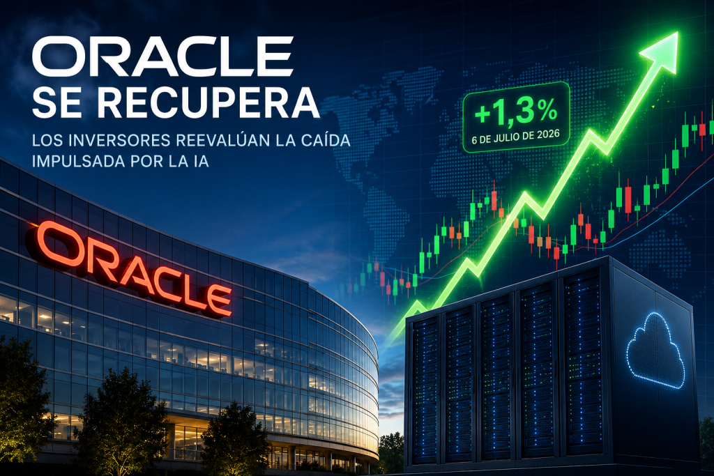 Oracle e inteligencia artificial: por qué las acciones vuelven a subir tras la fuerte caída de 2026