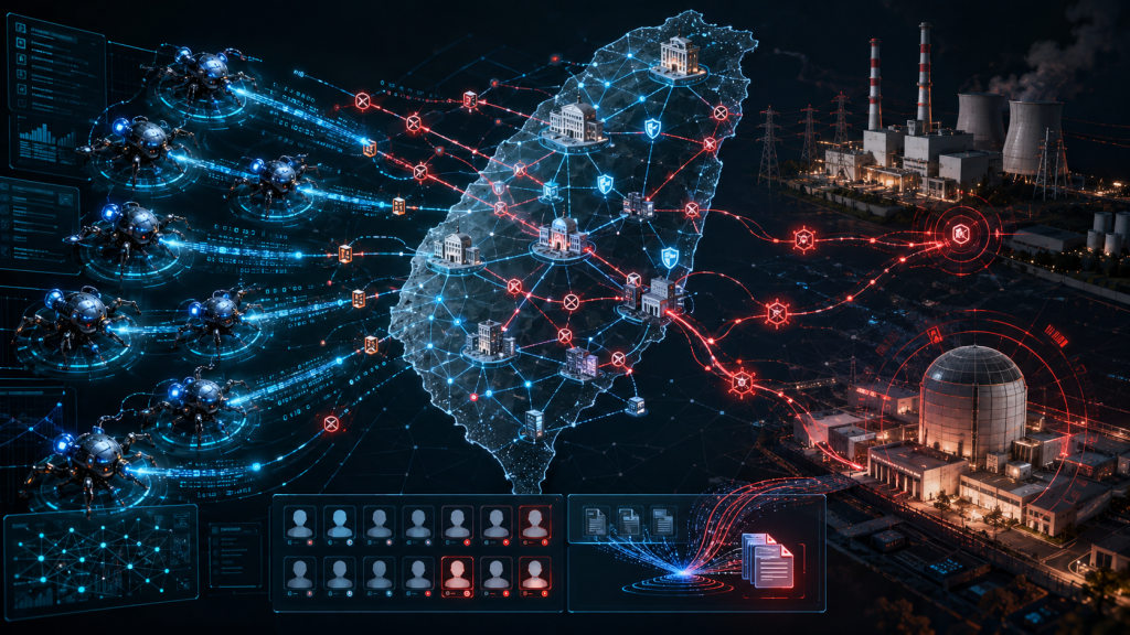 Ataque IA contra Taiwán: hackers usan agentes autónomos para infiltrarse en sistemas gubernamentales y nucleares