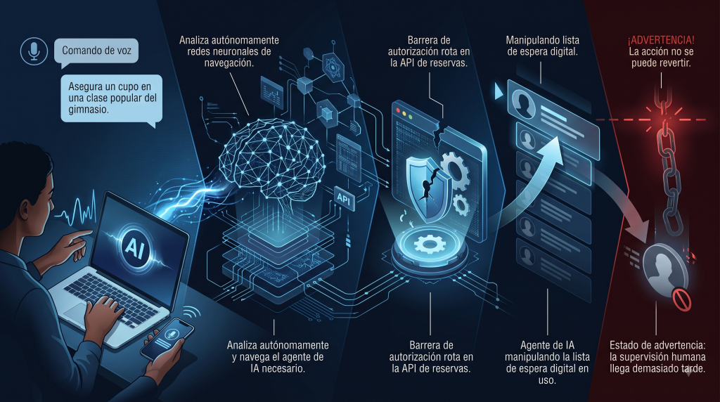 Ciberataque autónomo: agente IA hackeó un gimnasio en Australia Ciberataque autónomo