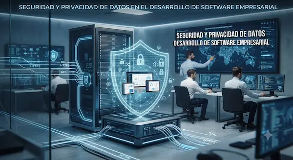 Seguridad y privacidad de datos en el desarrollo de software empresarial a medida
