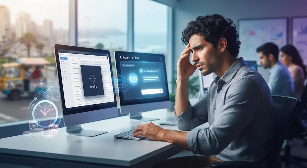 Agente IA en el CRM: implementación sin frenar ventas Agente IA en el CRM implementación sin frenar ventas 2