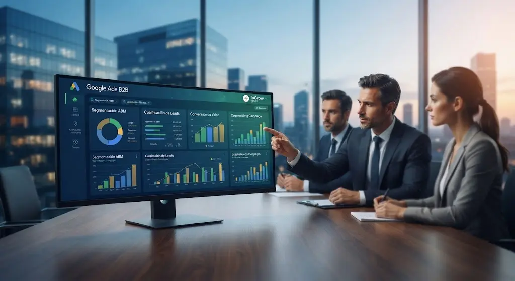 Estrategias Google Ads B2B leads que sí firman contrato