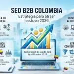 SEO B2B Colombia: estrategia para atraer leads en 2026