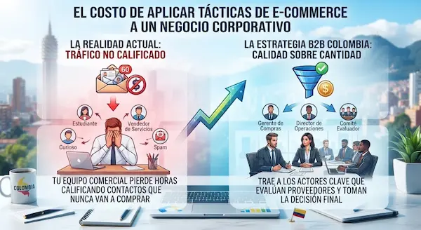 SEO B2B Colombia: estrategia para atraer leads en 2026 SEO B2B COLOMBIA 2