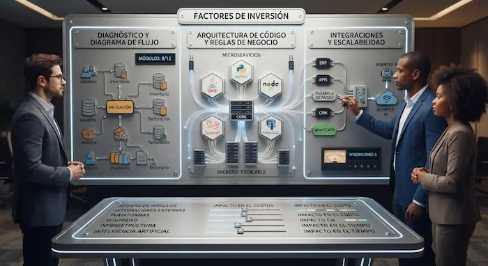 Desarrollo de software personalizado: costos reales en 2026 desarrollo de software personalizado y los factores de invversión