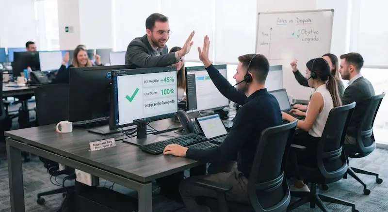 Agentes IA ventas B2B: prospecta y agenda reuniones 24/7 exito cuando implementas agentes ia (1)