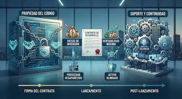 Contrato de desarrollo de software: qué incluir en 2026 contrato de desarrollo de software 2026