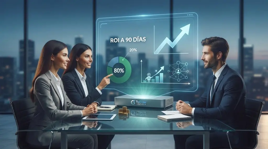 Cuánto cuesta implementar agentes IA en ventas (ROI a 90 días) implementar agentes ia 3